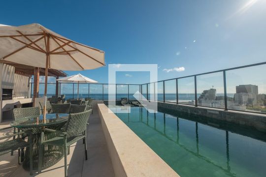 Área comum de apartamento para alugar com 1 quarto, 25m² em Ondina, Salvador