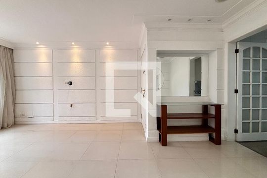 Sala de apartamento à venda com 2 quartos, 80m² em Indianópolis, São Paulo