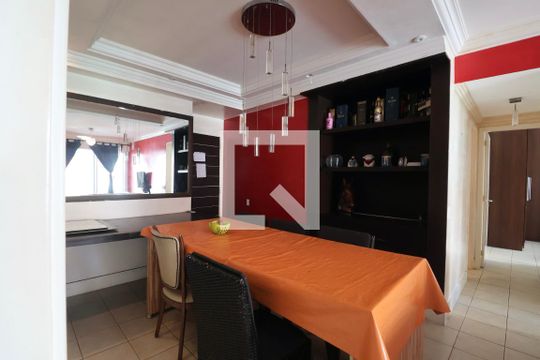 Sala de apartamento para alugar com 2 quartos, 88m² em Vila Alzira, Guarujá