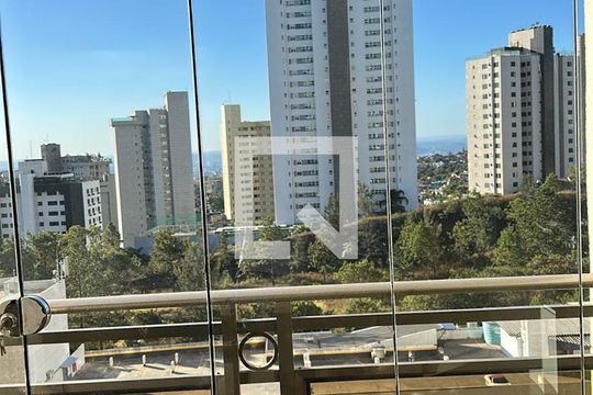 Varanda da Sala de apartamento à venda com 4 quartos, 220m² em Vila da Serra, Nova Lima
