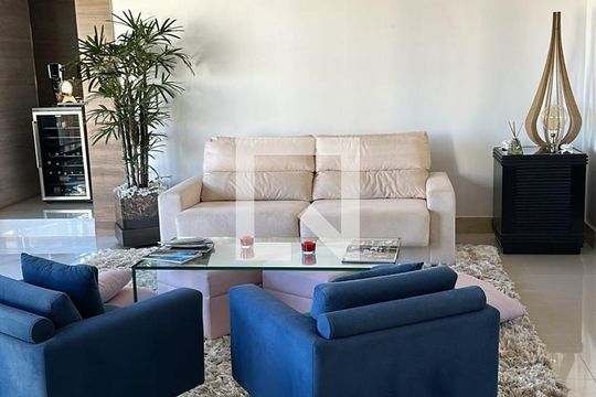 Sala de apartamento à venda com 4 quartos, 220m² em Vila da Serra, Nova Lima