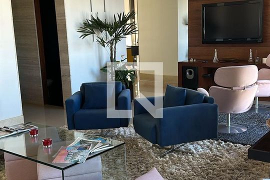 Sala de apartamento à venda com 4 quartos, 220m² em Vila da Serra, Nova Lima