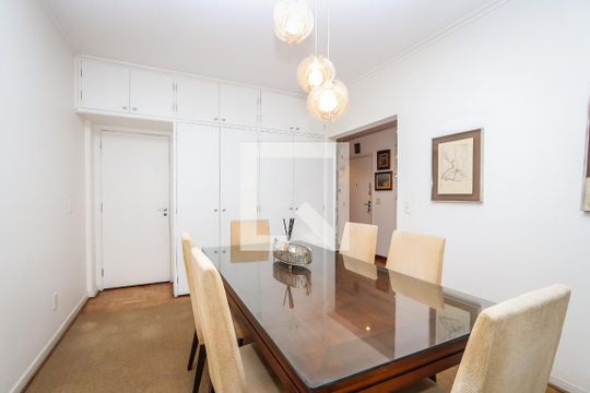 Sala de Jantar de apartamento à venda com 3 quartos, 161m² em Cerqueira César, São Paulo
