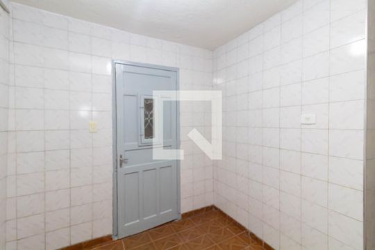 Cozinha de casa para alugar com 1 quarto, 28m² em Vila Progresso (zona Leste), São Paulo