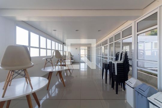 Área comum - Salão de festas de apartamento à venda com 1 quarto, 27m² em Vila Campanela, São Paulo