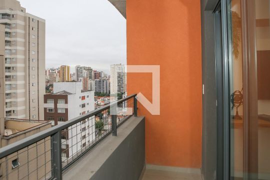 Sacada do Studio de kitnet/studio à venda com 1 quarto, 27m² em Perdizes, São Paulo
