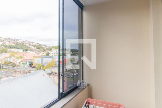 Varanda da Sala de apartamento à venda com 3 quartos, 71m² em Cavalhada, Porto Alegre