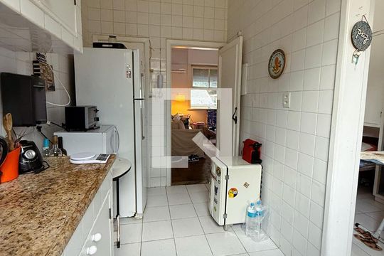 Cozinha de apartamento à venda com 3 quartos, 100m² em Jardim Botânico, Rio de Janeiro
