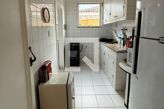 Cozinha de apartamento à venda com 3 quartos, 100m² em Jardim Botânico, Rio de Janeiro