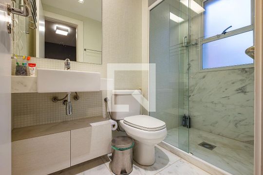 Banheiro da Suíte 3 de apartamento à venda com 3 quartos, 223m² em Paraíso, São Paulo