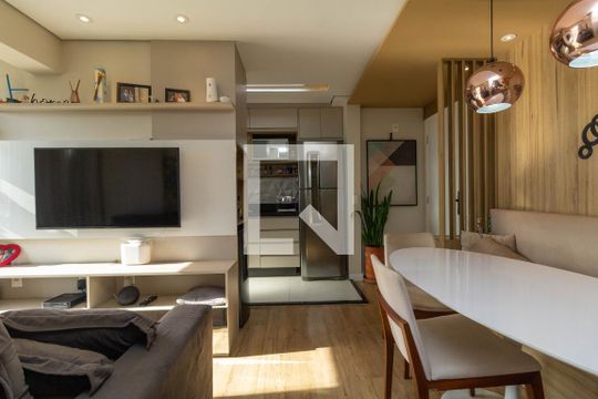 Sala de apartamento à venda com 2 quartos, 50m² em Tatuapé, São Paulo