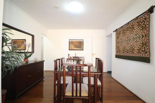 Sala de jantar de apartamento à venda com 3 quartos, 145m² em Jardim, Santo André
