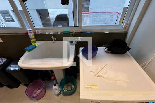 Área de Serviço de apartamento à venda com 2 quartos, 90m² em Cerqueira César, São Paulo