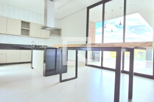 Cozinha de casa de condomínio para alugar com 4 quartos, 503m² em Alphaville Vespasiano, Santana de Parnaíba