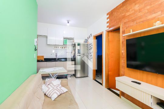 Sala de apartamento à venda com 2 quartos, 36m² em Parada Xv de Novembro, São Paulo