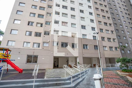 Fachada do bloco de apartamento à venda com 2 quartos, 43m² em Piraporinha, Diadema
