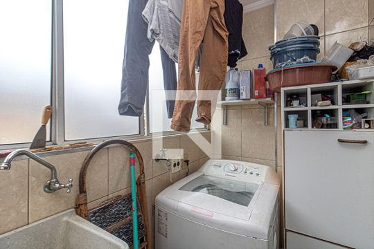 Área de Serviço de apartamento à venda com 2 quartos, 60m² em Sacoma, São Paulo