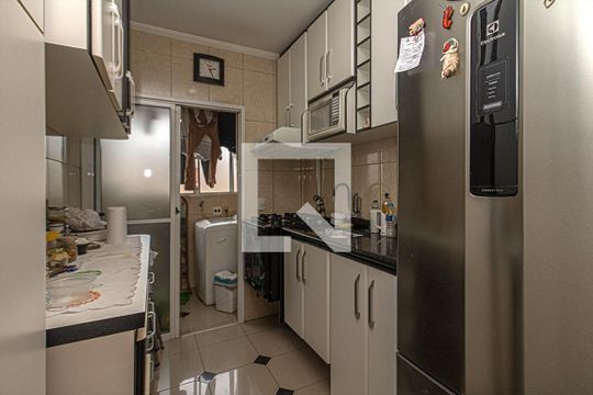 Cozinha de apartamento à venda com 2 quartos, 60m² em Sacoma, São Paulo