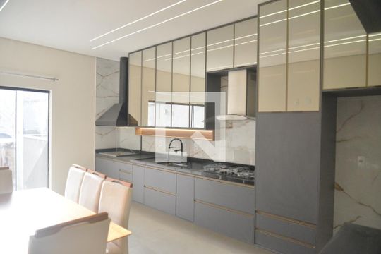 Área gourmet de casa à venda com 3 quartos, 160m² em Vila Camilópolis, Santo André