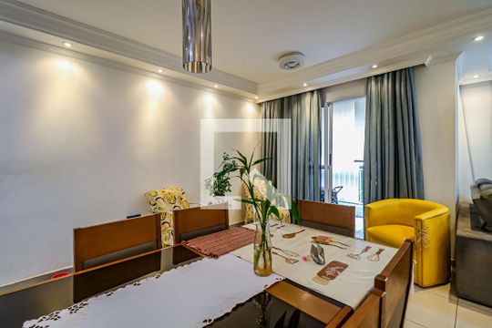 Sala de apartamento à venda com 2 quartos, 71m² em Vila Nova Alba, São Paulo