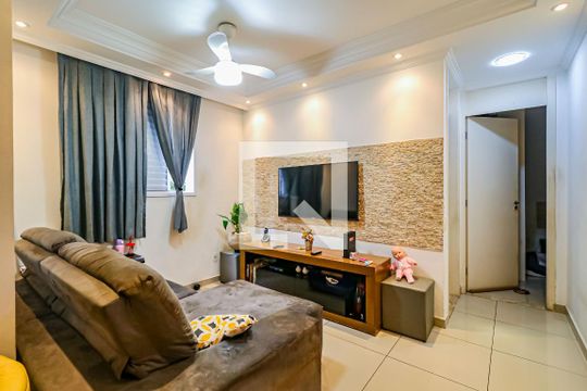 Sala de apartamento à venda com 2 quartos, 71m² em Vila Nova Alba, São Paulo