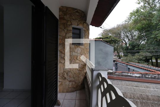 Sacada da Suíte de casa à venda com 3 quartos, 210m² em Vila Curuçá, Santo André