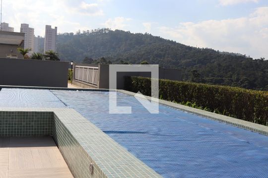 Área comum - Piscina de apartamento à venda com 1 quarto, 50m² em Residencial Tambore Iii, Santana de Parnaíba
