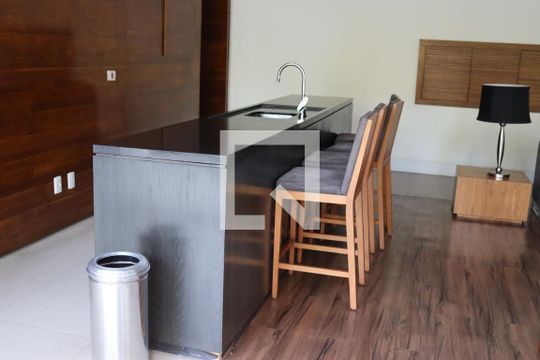 Área comum de apartamento à venda com 1 quarto, 50m² em Residencial Tambore Iii, Santana de Parnaíba