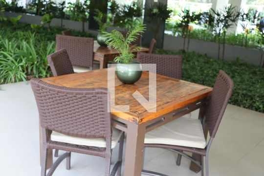 Área comum de apartamento à venda com 1 quarto, 50m² em Residencial Tambore Iii, Santana de Parnaíba