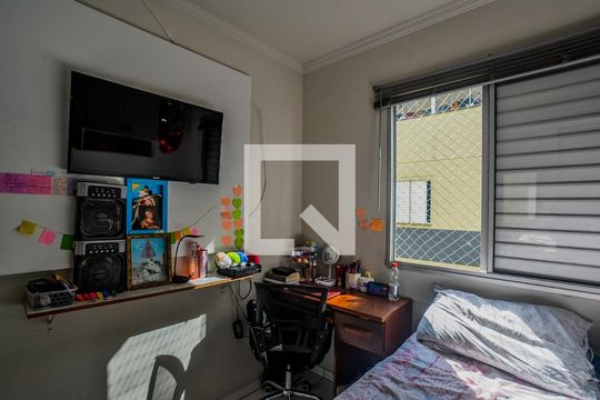 Quarto 1 de apartamento à venda com 2 quartos, 106m² em Vila Lutécia, Santo André