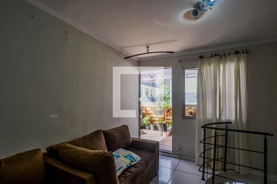 Sala 2 de apartamento à venda com 2 quartos, 106m² em Vila Lutécia, Santo André