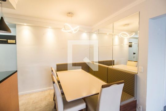 Sala de Jantar de apartamento à venda com 2 quartos, 74m² em Empresarial 18 do Forte, Barueri