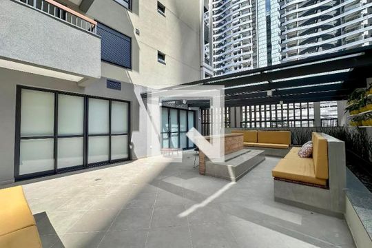 Área comum de kitnet/studio à venda com 0 quarto, 25m² em Brooklin, São Paulo