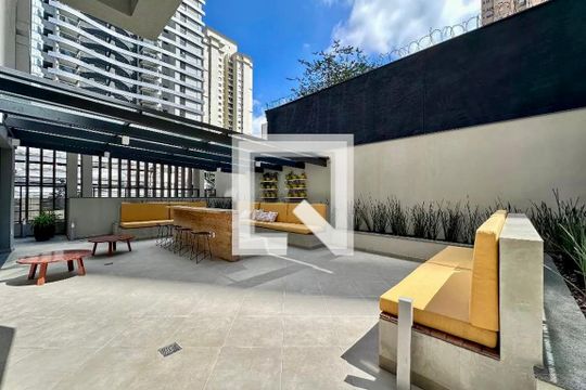 Área comum de kitnet/studio à venda com 0 quarto, 25m² em Brooklin, São Paulo