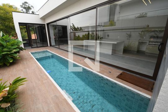 Área comum - Piscina de casa de condomínio à venda com 3 quartos, 350m² em Parque Imperador, Campinas