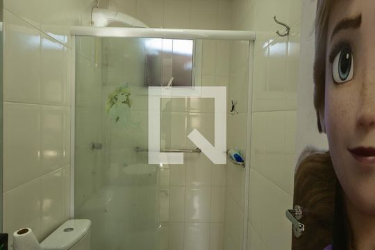 Banheiro da Suíte de casa de condomínio à venda com 3 quartos, 144m² em Cupecê, São Paulo