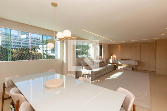 Sala de apartamento à venda com 5 quartos, 185m² em Estoril, Belo Horizonte