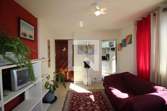 Sala de apartamento à venda com 2 quartos, 65m² em Barra Olímpica, Rio de Janeiro