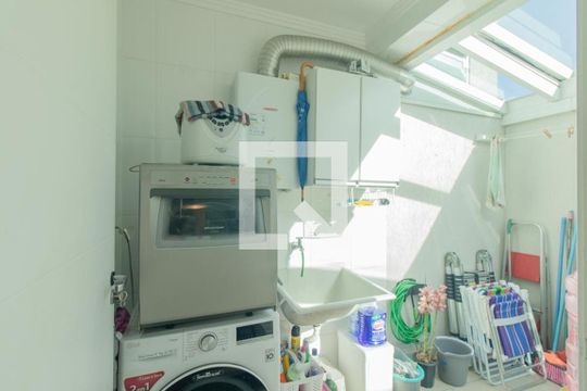 Área de Serviço de casa de condomínio à venda com 3 quartos, 79m² em Hauer, Curitiba