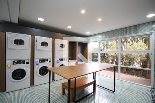 Área comum de apartamento à venda com 2 quartos, 63m² em Panamby, São Paulo