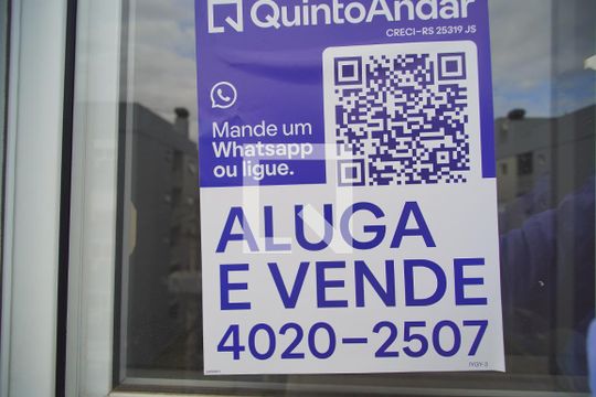 Placa de apartamento à venda com 3 quartos, 69m² em Industrial , Novo Hamburgo