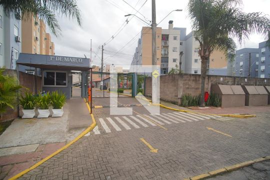 Fachada de apartamento à venda com 3 quartos, 69m² em Industrial , Novo Hamburgo