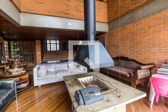 Sala de casa à venda com 4 quartos, 480m² em Alphaville, Santana de Parnaíba