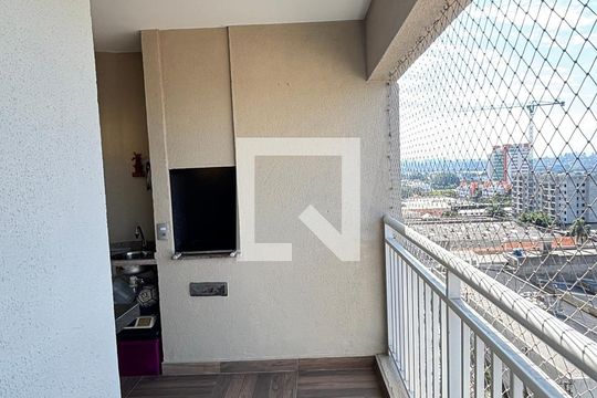 varanda de apartamento à venda com 2 quartos, 77m² em Campestre, Santo André