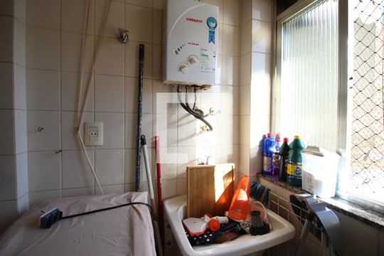 Área de Serviço de apartamento à venda com 1 quarto, 50m² em Jacarepaguá, Rio de Janeiro