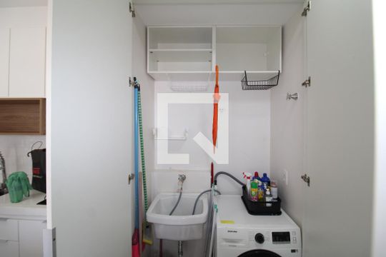 Área de Serviço de apartamento para alugar com 2 quartos, 36m² em Parada Inglesa, São Paulo