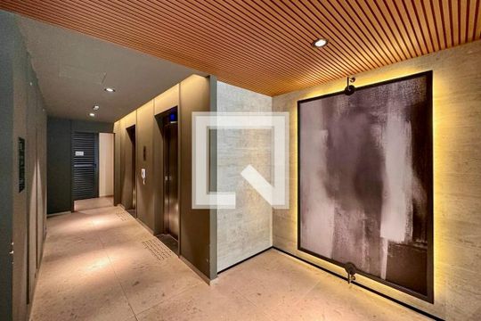 Hall Social Bloco de kitnet/studio à venda com 1 quarto, 30m² em Campo Belo, São Paulo