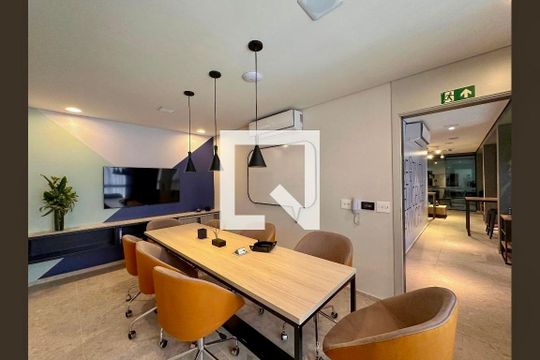 Coworking de kitnet/studio à venda com 1 quarto, 30m² em Campo Belo, São Paulo
