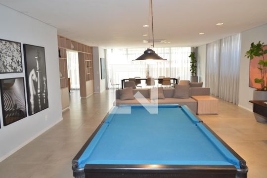Área comum - Sala de Jogos de kitnet/studio à venda com 1 quarto, 44m² em Vila Mariana, São Paulo