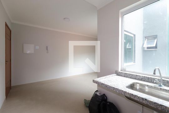Cozinha de apartamento à venda com 2 quartos, 100m² em Vila Camilópolis, Santo André